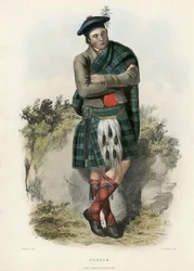 Graham, aus The Clans of the Scottish Highlands, 1845